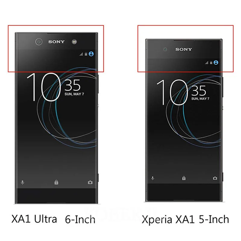 Защитное стекло для Sony Xperia XA1 Ultra закаленное G3221 G3226 G3121 G3116 XA1Ultra полноэкранная