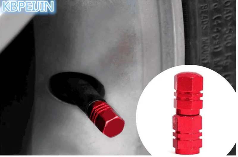 HO 4 шт. автомобильный Стайлинг стержень клапана новая декоративная Герметичная