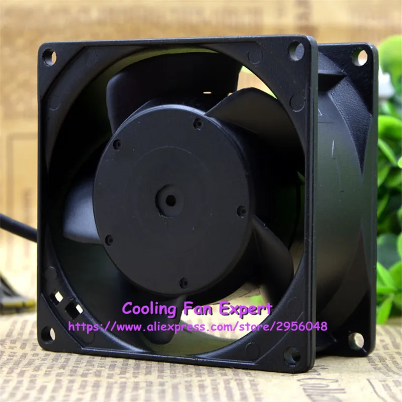 UF 80A11 BWH Вентилятор охлаждения высокой температуры AC 115V 12 W/9 W 8038 8cm 80*80*38mm 2 провода