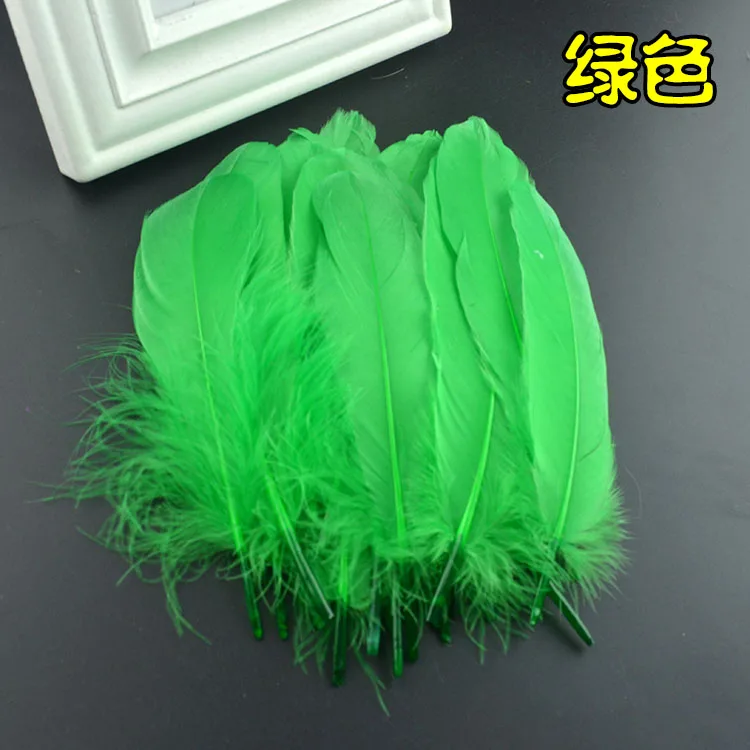 50 шт. красивые натуральные красочные птицы перья Павлин плащи цветные DIY вечерние ремесло декоративное свадебное украшение Z791 - Цвет: Style 13