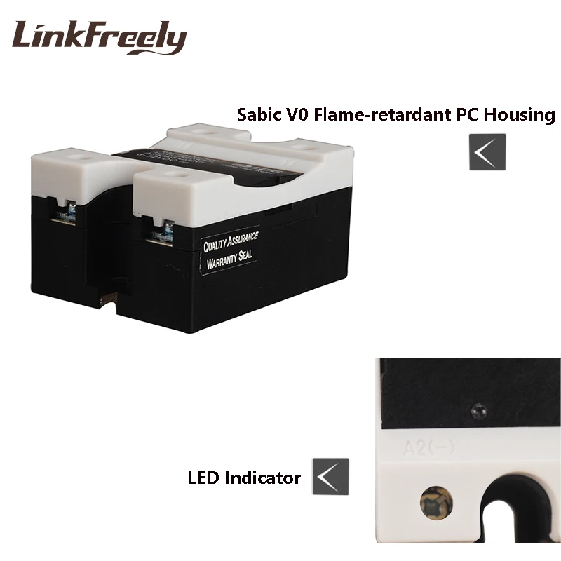 Миниатюрное Однофазное реле RS1A40D25 переменного тока SSR 25 А 5 В 12 24 входной выход 42-440