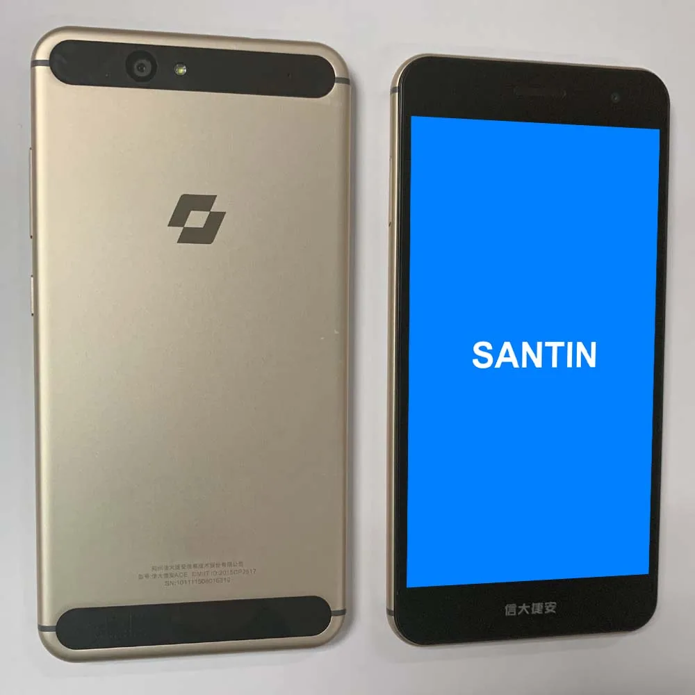 Champagne Golden B Металлический корпус SANTIN ACTOMA ACE 5," Full HD NFC OTG Corning glass Snapdragon 615 Octa Core 32 ГБ rom 13 МП смартфон 4G LTE телефон - Цвет: Champagne Golden B