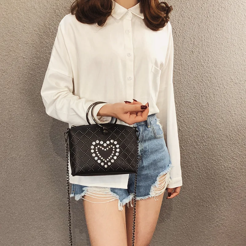 2019 Высококачественная сумка летняя новая индивидуальная металлическая на плечо