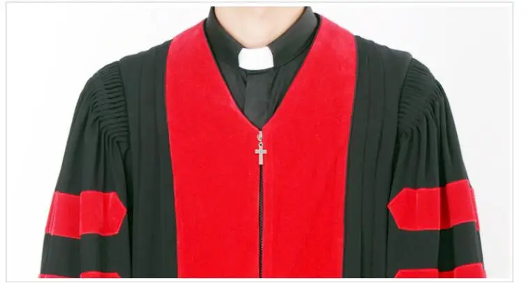 Черный хор CASSOCKS алтарный сервер аколит церковный духовенец Vestments Padre Robe tonaca pretre peignoir priester gewand