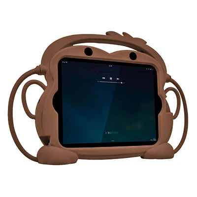 Chinfai рассчитанных нести силиконовый чехол для iPad 2/3/4 9,7 ''противоударный моющийся чехол для iPad 4 стоячая таблетница для iPad 2 - Цвет: ZH-5811BN