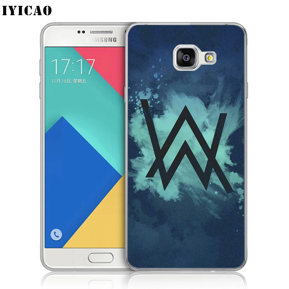 IYICAO Alan Walker singer Мягкий силиконовый чехол для телефона Samsung A10 A30 A40 A50 A70 M10 M20 M30 TPU