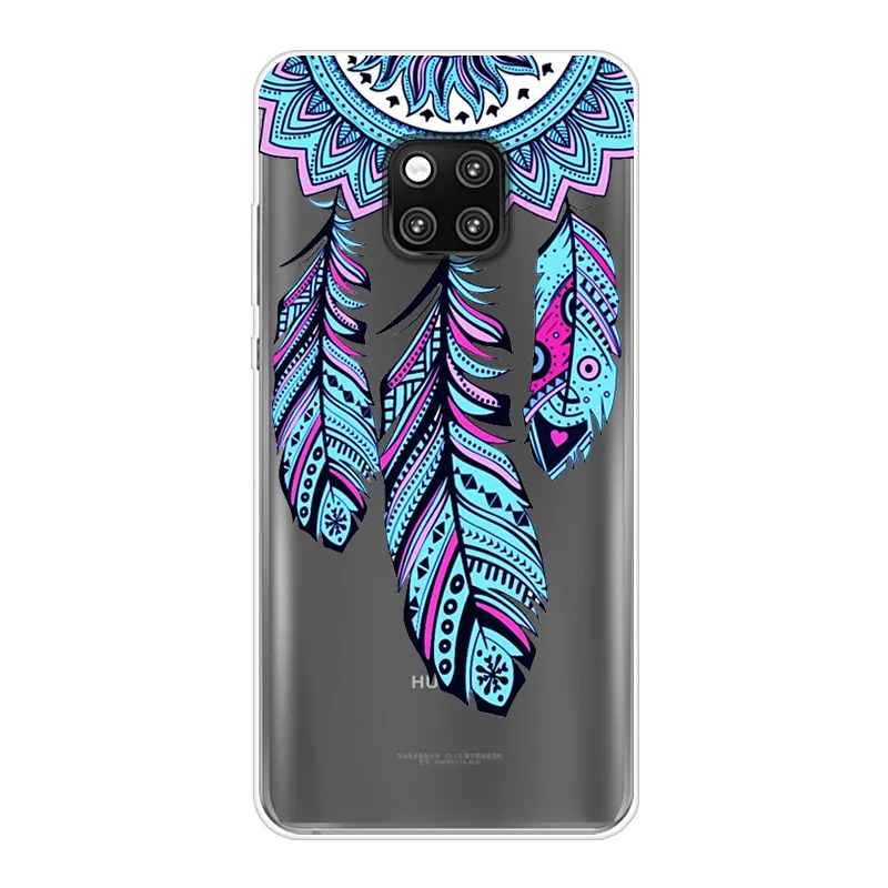 Ультра тонкий силикон для huawei mate 20 Pro Чехол Lite X с покрытием из термополиуретана