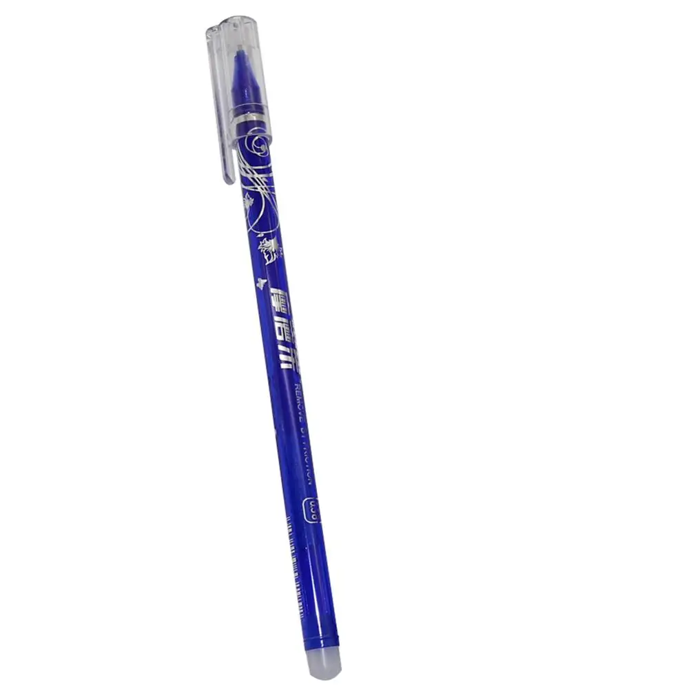 10pcs Blue pen 10 шт./компл. и удлинения ресниц всего за модели со стирающимися чернилами Шариковая ручка новая гелевая ручка самых продаваемых принадлежности для студентов узнать канцелярских принадлежностей - Цвет: 10pcs Blue pen