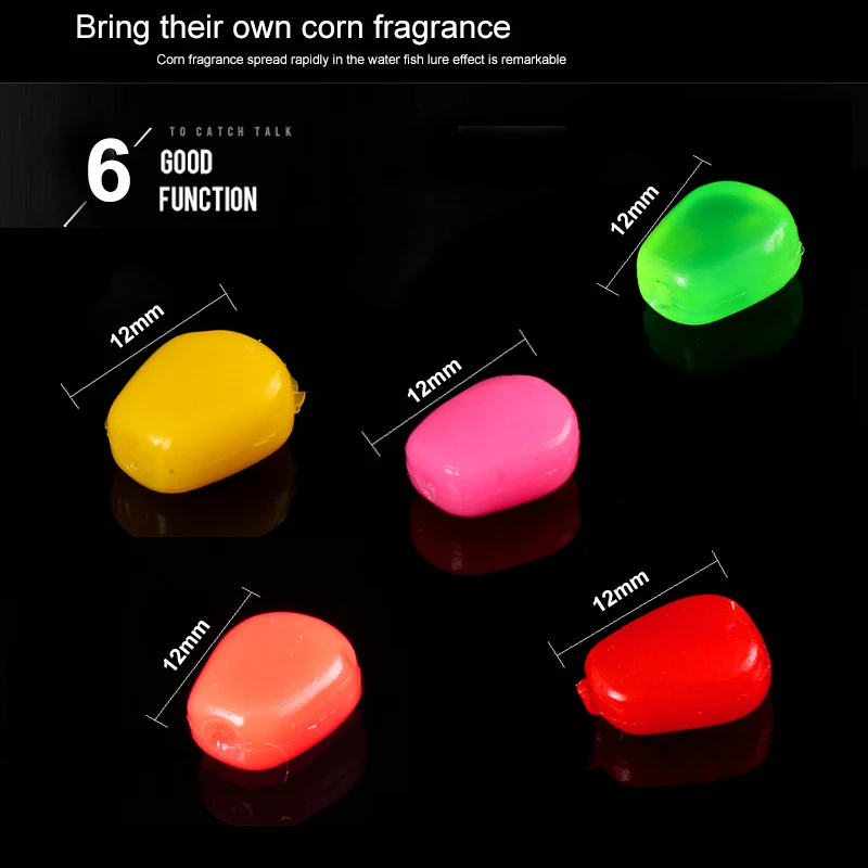 Мягкие приманки для ловли карпа 30 шт. с запахом кукурузных зерновые приманки|lure
