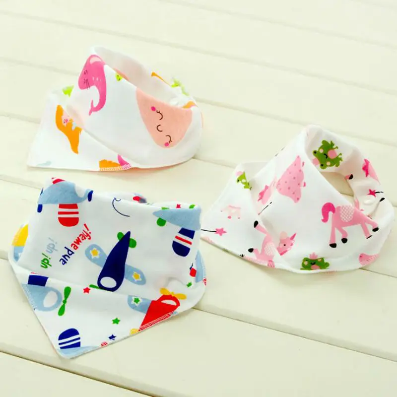 Модные детские нагрудники с персонажами для девочек и мальчиков Слюнявчики