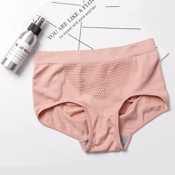 Pink Новые сексуальные трусики с подкладкой, бесшовное нижнее белье для похудения и коррекции фигуры, женское нижнее белье, дышащее хлопковое женское нижнее белье, подтяжки попа - Цвет: Pink
