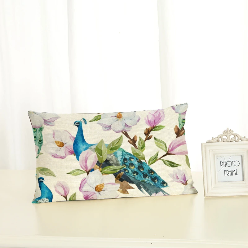 Персонализированные зеленые свежие стильные чехлы на подушки модные креативные