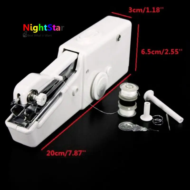 Портативная умная электрическая швейная мини машина для домашних