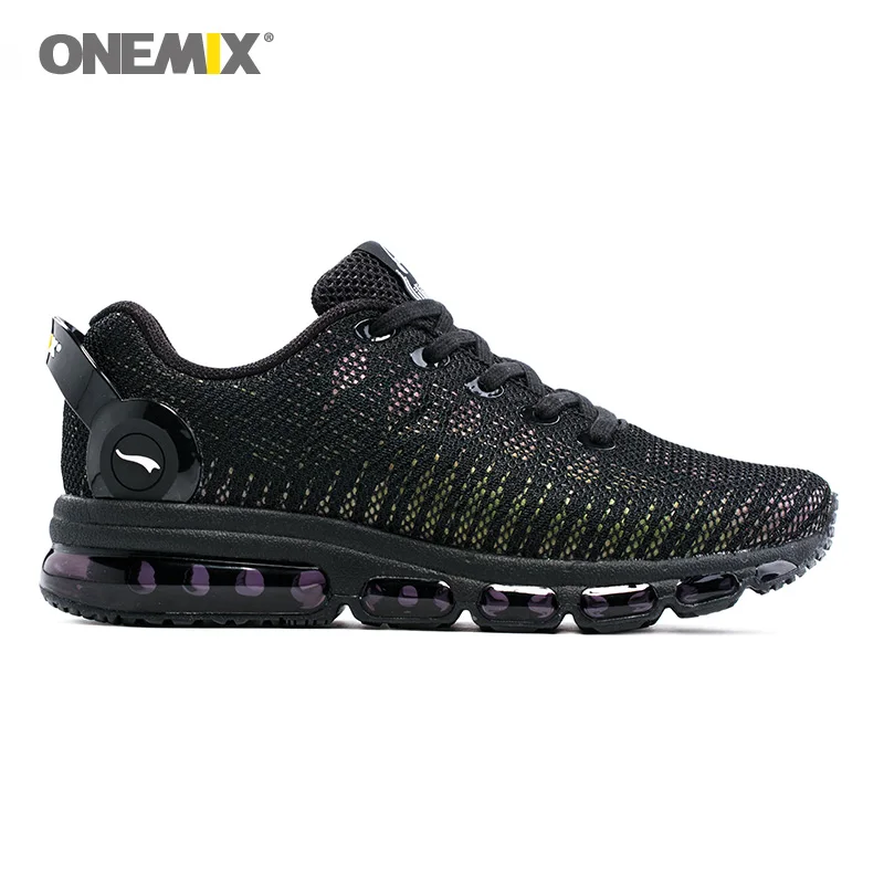 ONEMIX мужские кроссовки для женщин черная подушка Shox спортивные кроссовки Music III спортивные дышащие уличные Прогулочные кроссовки