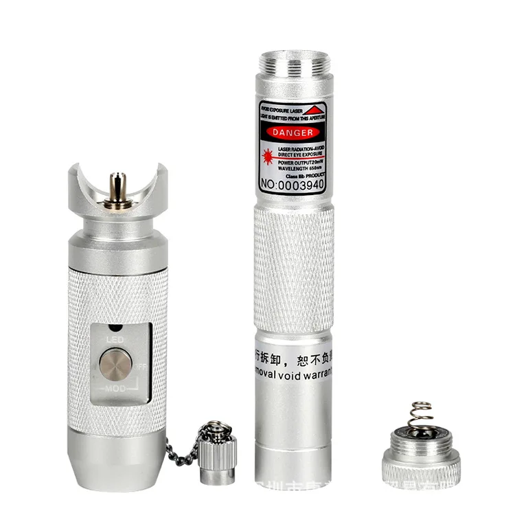 VFL visual fault locator pen type Tester red Laser Light Source Pen 10mw 20mw 30mw ELINK fiber optic detector checker