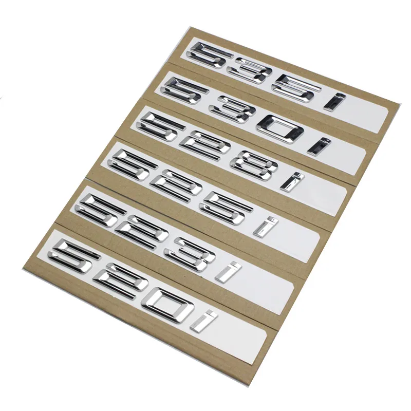 ABS M Power performance car rear sticker body stickers for BMW E60 F10 5 series 520i 525i 530i 535i 550i 528i 523i 518i | Автомобили и