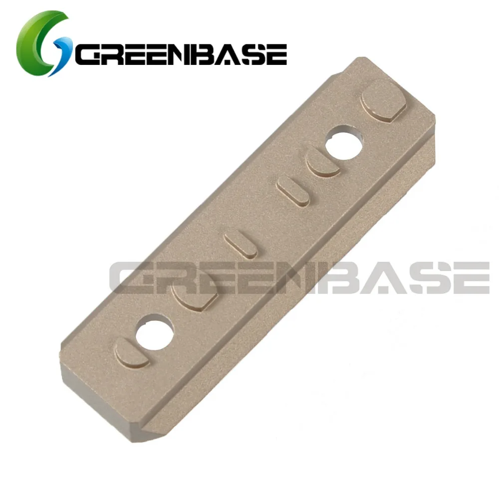 Greenbase MLOK рельсовая секция AR15 M4 M16 наручная защита прицел M lok Пикатинни 20 мм