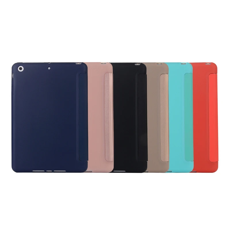 Чехол для iPad mini 1 2 3 трехскладной силиконовый чехол из ТПУ ярких цветов