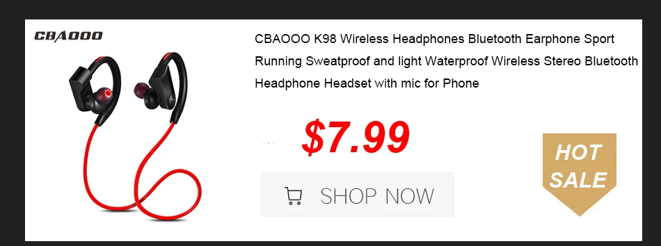 CBAOOO DT800 Bluetooth Беспроводные наушники с шейным ремешком спортивные наушники стерео бас гарнитура громкой связи с микрофоном для всех телефонов