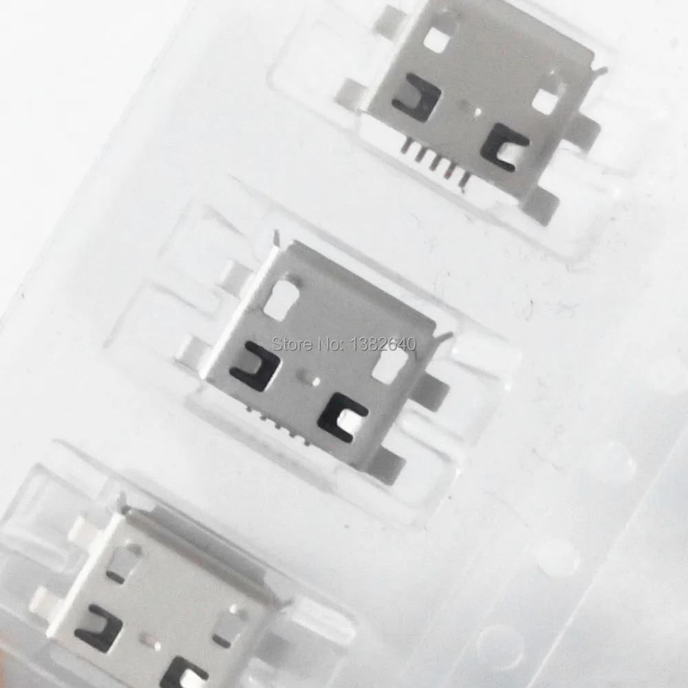 Бесплатная Доставка 10 шт. Micro USB Разъем 5pin B тип Телефон Мини-Разъем Зарядки для Lenovo