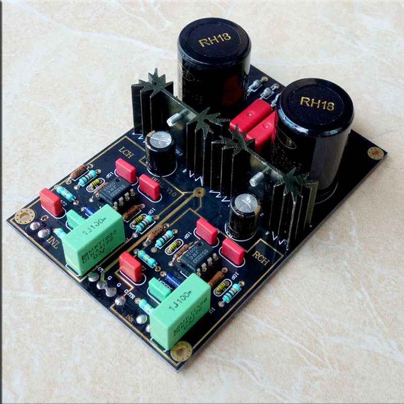NOVER HIFI аудио усилитель готовые Совета NE5532/OPA2111/49720NA|amplifier finished|audio amplifierhifi audio amplifier |