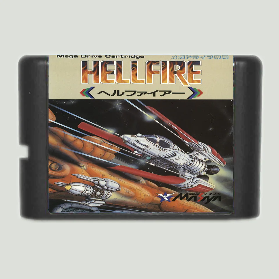 Игровая карта Hell Fire 16 бит MD для 16-битной игровой консоли Sega MegaDrive Genesis | Электроника