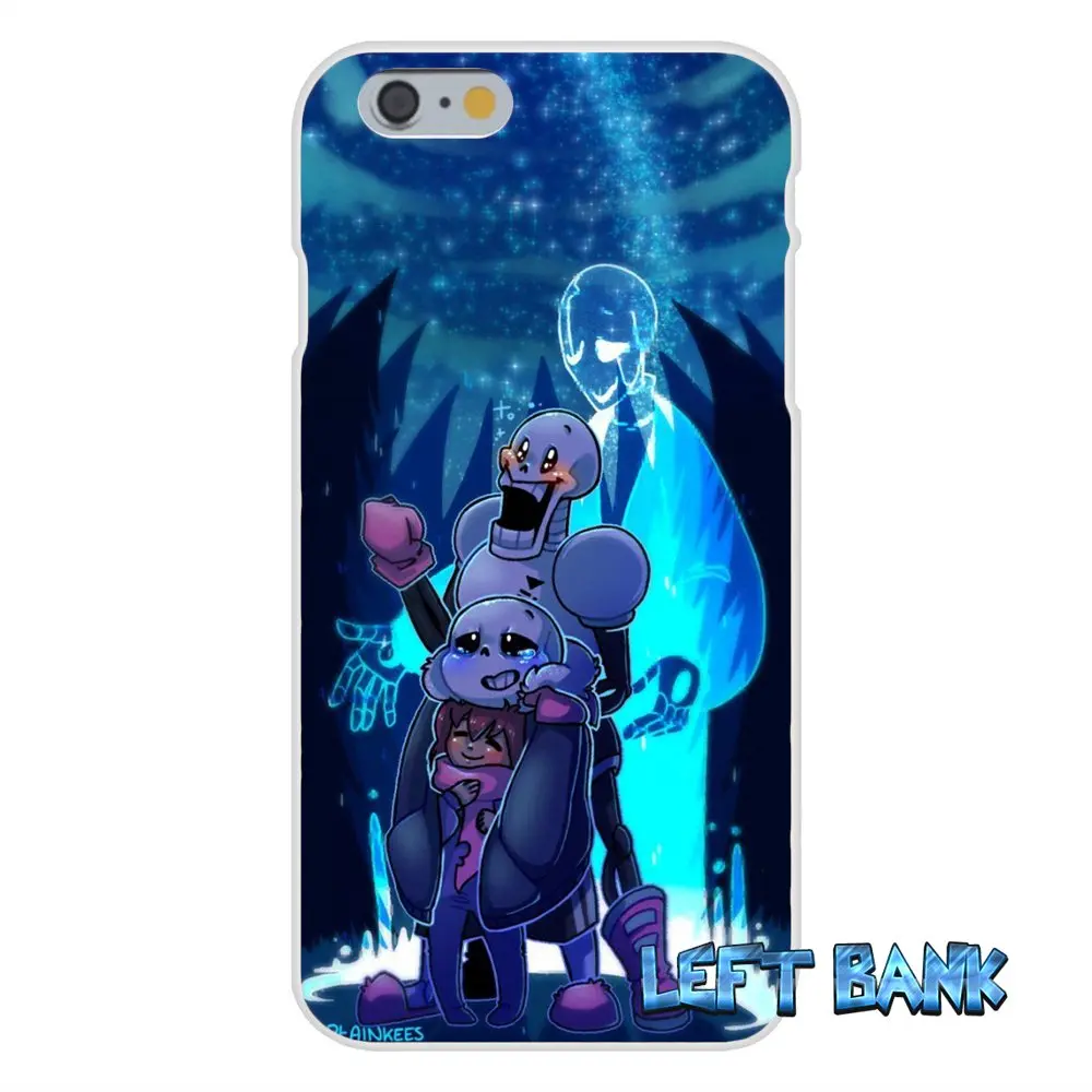 Папирус из андертейл Санс догго Мягкий Силиконовый ТПУ Прозрачный чехол для Samsung