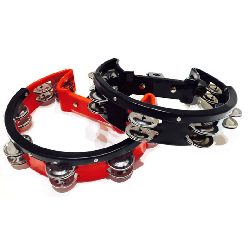 

MoonEmbassy Tambourine Jazz Drum Rhythm Tamborine Hi Hat Church Percussion Instrument Accessories Free Shipping