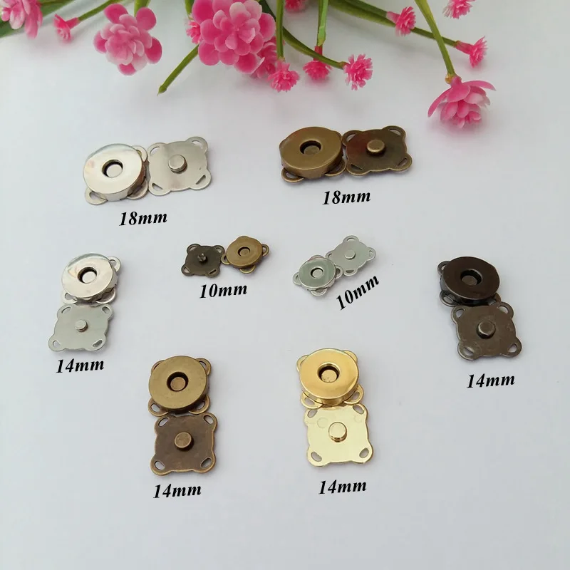 

5PCS/lot High quality hand sewing Club Super Magnet buckle bags and clothing buttons