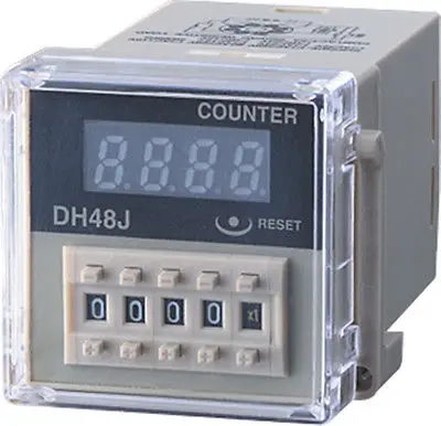 

220VAC 30 CPS DH48J Digital Counter Relay