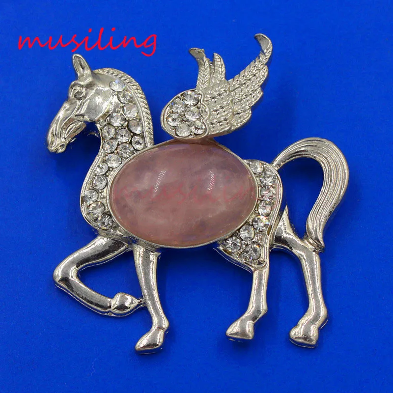 Мусилинг ювелирные изделия Pegasus кулон натуральный драгоценный камень аксессуары