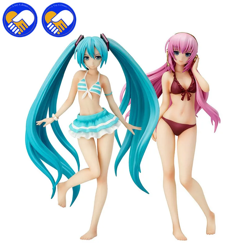 Новый 15 см японского аниме HATSUNE Мику Сексуальная Фигурки ПВХ Коллекция бикини