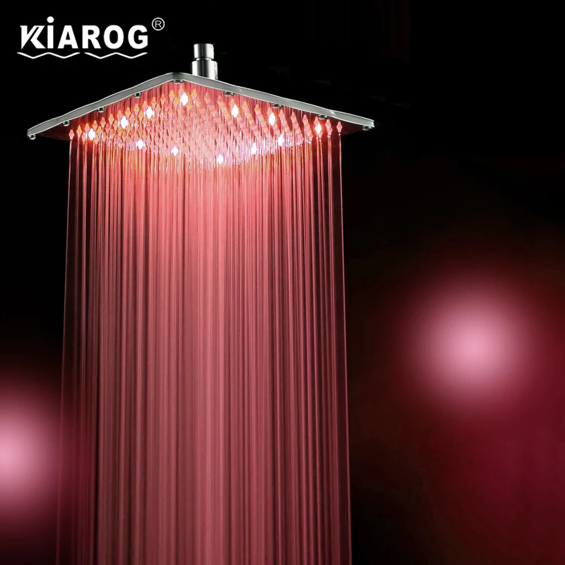 Насадка для душа с водой 12 Дюймов 30 х30 см 3 цвета | Обустройство дома