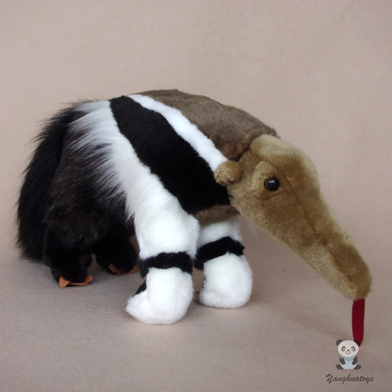 Большая кукла Anteater плюшевые животные игрушки реальная жизнь большая мягкая