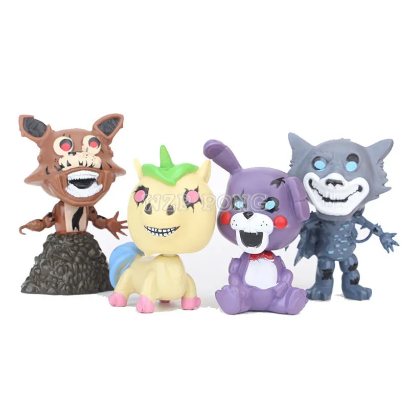 Игра Five Nights At Freddy's FNAF лисица Фредди Juguete модель фигурки единорог кукла игрушки