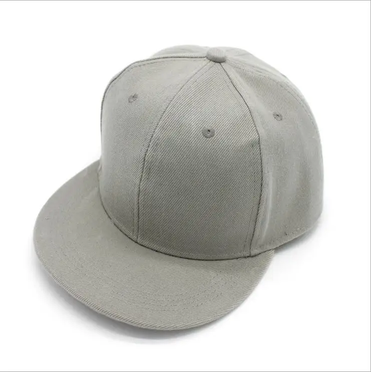 Оптовая продажа Высококачественная однотонная акриловая бейсболка и шляпа с