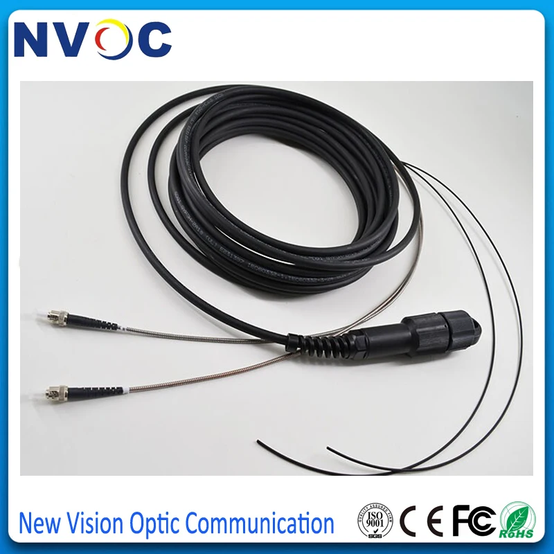 6 шт. IP67 ODVA-LC дуплексная перегородка ODVA LC DX волоконно-оптический адаптер с пылезащитной крышкой+ 6 шт. ODVA LC DX волоконно-оптический разъем