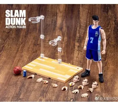 picture color Большие игрушки Dasin Ryonan AKIRA SENDOH ПВХ фигурка SLAM DUNK GT Модель игрушки brinquedos - Цвет: picture color