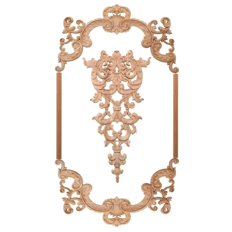 Деревянная резная рамка для мебели в европейском стиле|decorating style|decorative
