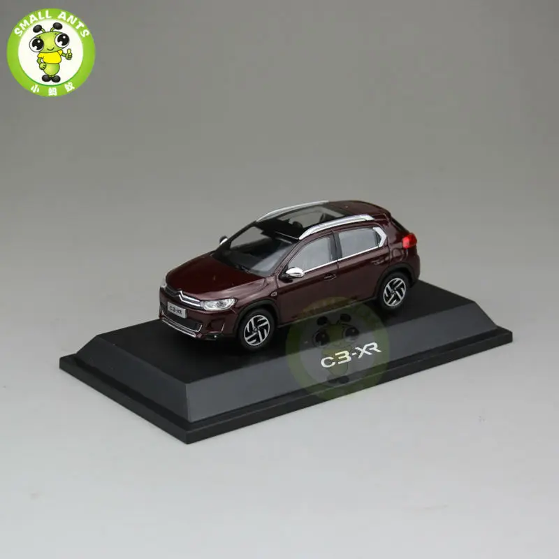 1/43 Citroen C3-XR C3 XR SUV литая модель металлическая модель автомобиля SUV игрушка мальчик девочка подарок коричневый цвет