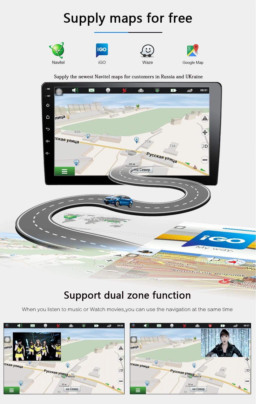 Funrover 10 дюймов ips 2.5D Android 9,0 автомобильный радио мультимедиа для Volkswagen VW Passat B6 B7 CC Magotan 2011- wifi bluetooth FM