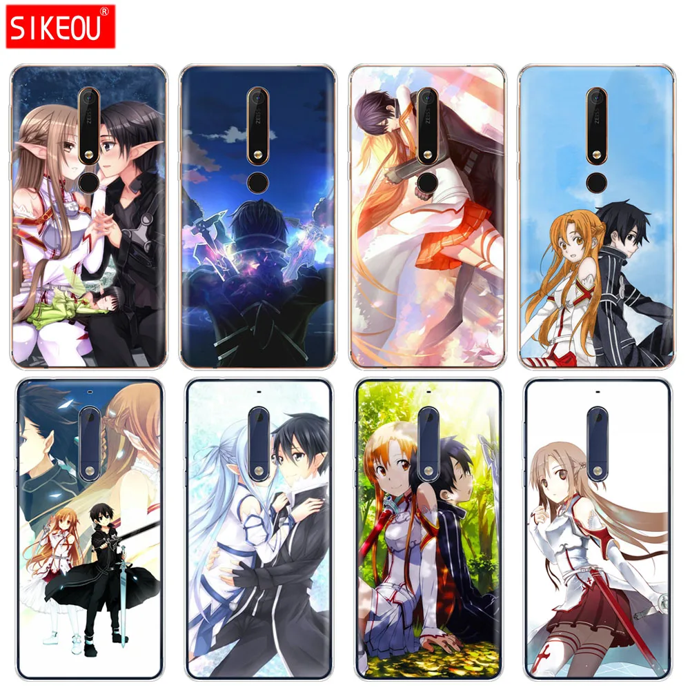 Силиконовый чехол SIKEOU для Nokia 5 3 6 7 PLUS 8 9 1 2018|Бамперы| |
