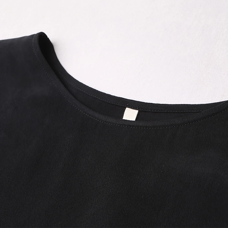 Женское винтажное платье VOA размера плюс Свободное длинное из тяжелого шелка с