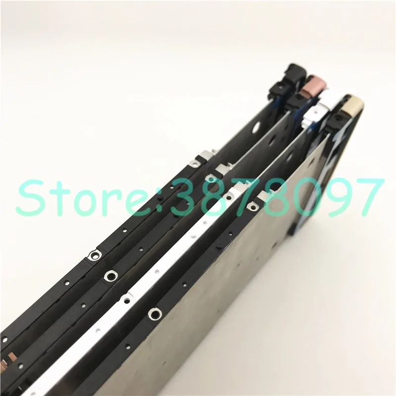 Полный корпус средняя передняя рамка Корпус для sony Xperia XA1 G3116 G3115 G3112+ боковой рельс полоса с боковыми кнопками+ логотип
