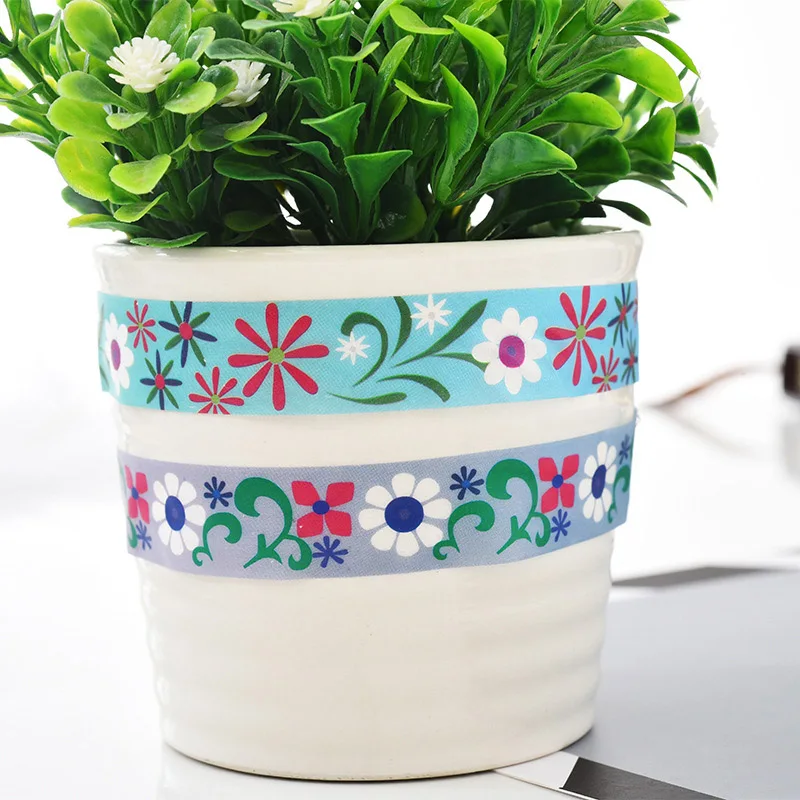 5 м креативные небесные звезды луна снег серебро золото фольга васи лента DIY