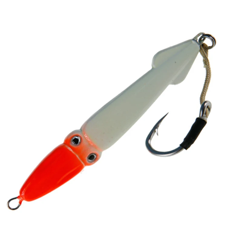 120 г Марлин Тунца Металла Жесткий Squid Jig Глубоководная Приманки Джиг рыбалка для