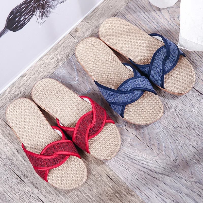 Мужские летние шлепанцы дышащие унисекс плоская подошва пляжные тапки