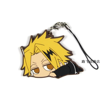 Аниме модель My Hero academic резиновый брелок OCHACO URARAKA Bakugo Katsuki All Might Kaminari Denki