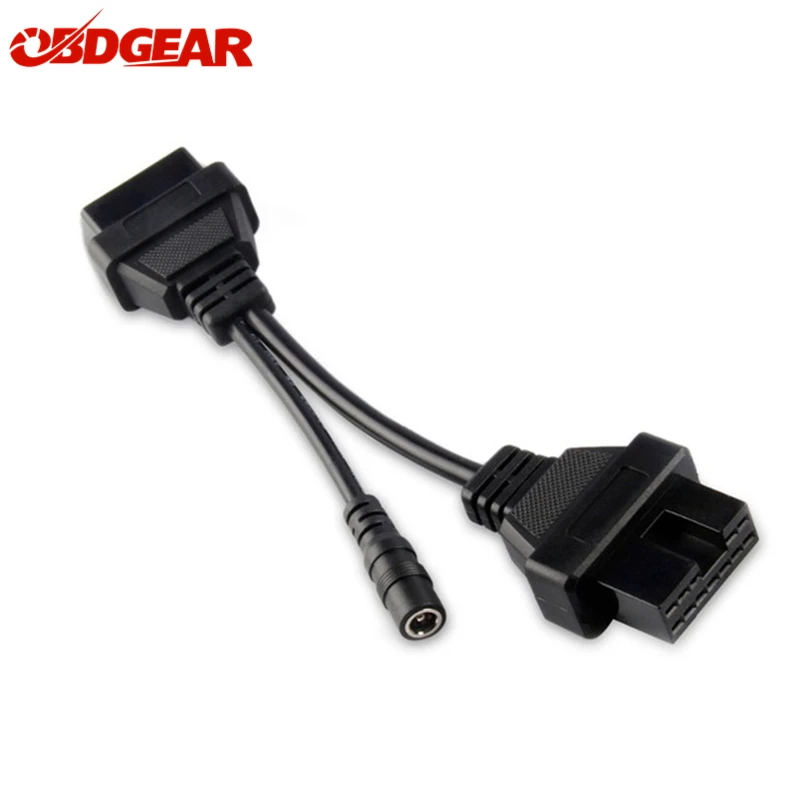 

Высокое качество для Mitsubishi 12Pin к 16Pin Female OBD 2 Диагностика расширения инструмент адаптер Соединительный кабель для адаптера OBD2