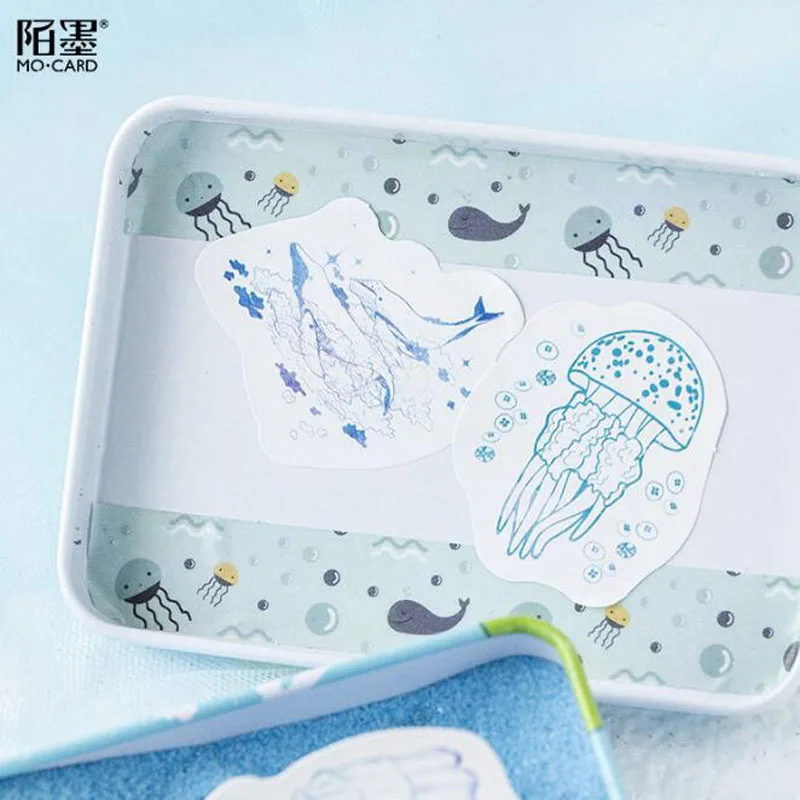 45 шт./кор. Звездные морские тотемные наклейки в упаковке Kawaii планировщик для